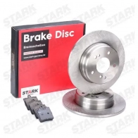 Тормозные диски и колодки, комплект STARK C BHSL98 skbk1090027 1437813520 - Изображение 4