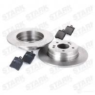 Тормозные диски и колодки, комплект STARK C BHSL98 skbk1090027 1437813520 - Изображение 5