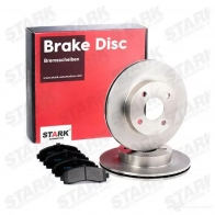Тормозные диски и колодки, комплект STARK G9Z DGJ 1437813749 skbk1090260 - Изображение 2