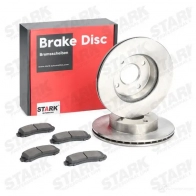 Тормозные диски и колодки, комплект STARK G9Z DGJ 1437813749 skbk1090260 - Изображение 4
