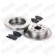 Тормозные диски и колодки, комплект STARK 7B 4J7J skbk1090207 1437818226 - Изображение 3