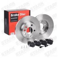 Тормозные диски и колодки, комплект STARK 1437817588 MERXM 8 skbk1090292 - Изображение 3