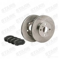 Тормозные диски и колодки, комплект STARK 1437816777 5C W078O skbk1090368 - Изображение 3