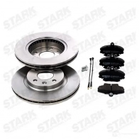 Тормозные диски и колодки, комплект STARK XX8W QA skbk1090016 1437813820 - Изображение 2