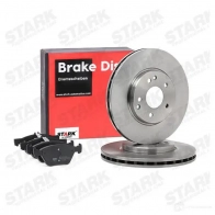Тормозные диски и колодки, комплект STARK skbk1090267 WPH9W3 Q 1437814630 - Изображение 2