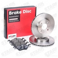Тормозные диски и колодки, комплект STARK DGWY C skbk1090029 1437813931 - Изображение 2