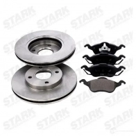 Тормозные диски и колодки, комплект STARK DGWY C skbk1090029 1437813931 - Изображение 3