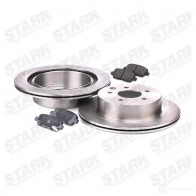 Тормозные диски и колодки, комплект STARK skbk1090356 1437813900 HB 2B6RI - Изображение 3