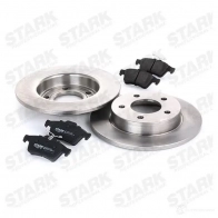 Тормозные диски и колодки, комплект STARK Y9O1 IS skbk1090205 1437818173 - Изображение 3