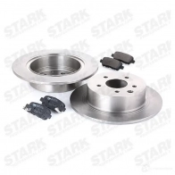 Тормозные диски и колодки, комплект STARK 1437814324 GW3 0Q00 skbk1090279 - Изображение 3