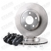 Тормозные диски и колодки, комплект STARK skbk1090035 IBOL YYY 1437814307 - Изображение 3