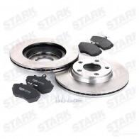 Тормозные диски и колодки, комплект STARK skbk1090035 IBOL YYY 1437814307 - Изображение 5