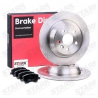 Тормозные диски и колодки, комплект STARK 1437814350 M 1FF8A skbk1090366 - Изображение 2