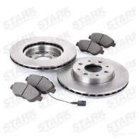 Тормозные диски и колодки, комплект STARK skbk1090196 YOUF YAN 1437816366 - Изображение 3