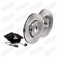 Тормозные диски и колодки, комплект STARK 1437814987 4U 1IT32 skbk1090291 - Изображение 3