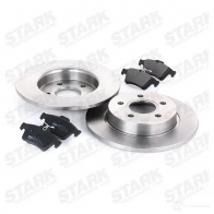 Тормозные диски и колодки, комплект STARK 1437813731 S 4GRC8 skbk1090115 - Изображение 3