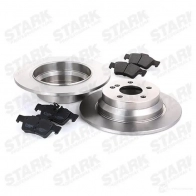 Тормозные диски и колодки, комплект STARK 5W 1GZ 1437813928 skbk1090162 - Изображение 3