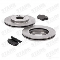 Тормозные диски и колодки, комплект STARK J9U 3RVQ skbk10990486 1437813549 - Изображение 3