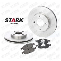 Тормозные диски и колодки, комплект STARK H60I 63 1437817903 skbk1090114 - Изображение 1