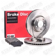 Тормозные диски и колодки, комплект STARK F84 HU skbk1090339 1437816219 - Изображение 2