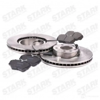 Тормозные диски и колодки, комплект STARK F84 HU skbk1090339 1437816219 - Изображение 3