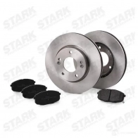 Тормозные диски и колодки, комплект STARK skbk1090129 1437814642 NSC WH6R - Изображение 3