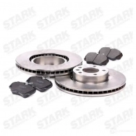 Тормозные диски и колодки, комплект STARK skbk1090172 PL KJ2R 1437816504 - Изображение 3