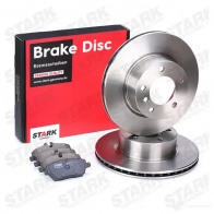 Тормозные диски и колодки, комплект STARK E6 JJX skbk1090211 1437814615 - Изображение 2