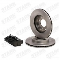Тормозные диски и колодки, комплект STARK skbk1090059 1437813525 M0NX 4 - Изображение 4