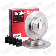 Тормозные диски и колодки, комплект STARK U0 6NI 1437813531 skbk1090262 - Изображение 2