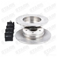 Тормозные диски и колодки, комплект STARK U0 6NI 1437813531 skbk1090262 - Изображение 3