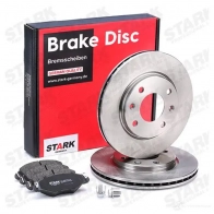 Тормозные диски и колодки, комплект STARK 1437816756 skbk1090341 7TEW 24 - Изображение 2