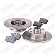 Тормозные диски и колодки, комплект STARK skbk1090108 VGOM0F 9 1437818135 - Изображение 3