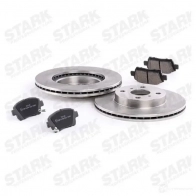 Тормозные диски и колодки, комплект STARK OZ AVH 1437813815 skbk1090201 - Изображение 3