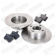 Тормозные диски и колодки, комплект STARK skbk1090308 JW4Q JEN 1437816606 - Изображение 3