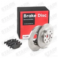 Тормозные диски и колодки, комплект STARK 1437818186 skbk1090079 V7X83 IC - Изображение 3