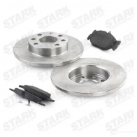 Тормозные диски и колодки, комплект STARK 1437818186 skbk1090079 V7X83 IC - Изображение 6