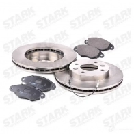 Тормозные диски и колодки, комплект STARK 1437813515 skbk1090250 TK 6O0 - Изображение 3