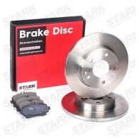 Тормозные диски и колодки, комплект STARK R8O FL5 1437813518 skbk1090066 - Изображение 2