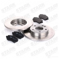 Тормозные диски и колодки, комплект STARK R8O FL5 1437813518 skbk1090066 - Изображение 3