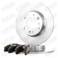 Тормозные диски и колодки, комплект STARK skbk1090322 1437816609 69B GF - Изображение 3