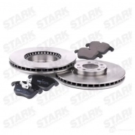 Тормозные диски и колодки, комплект STARK E VZ50 skbk1090241 1437815033 - Изображение 3