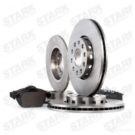 Тормозные диски и колодки, комплект STARK 1437815862 XC M83 skbk1090323 - Изображение 3