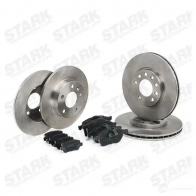 Тормозные диски и колодки, комплект STARK 1437815923 ECP 0E skbk1090293 - Изображение 3
