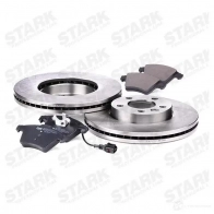 Тормозные диски и колодки, комплект STARK skbk1090136 1437816120 ATX0EU F - Изображение 3