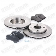 Тормозные диски и колодки, комплект STARK Q XD170U 1437815015 skbk1090230 - Изображение 3