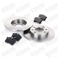 Тормозные диски и колодки, комплект STARK T VIM7Q 1437816345 skbk1090342 - Изображение 3