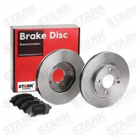 Тормозные диски и колодки, комплект STARK 1437813764 JRN4 F skbk10990408 - Изображение 2