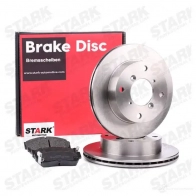 Тормозные диски и колодки, комплект STARK skbk1090189 BH IA1 1437818188 - Изображение 2