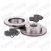 Тормозные диски и колодки, комплект STARK skbk1090189 BH IA1 1437818188 - Изображение 3